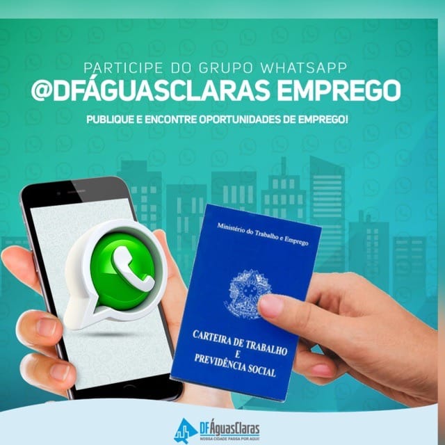 Rede DFÁguasClaras ultrapassa 50 grupos de whatsapp e Telegram de moradores  de Águas Claras - DFÁguasClaras