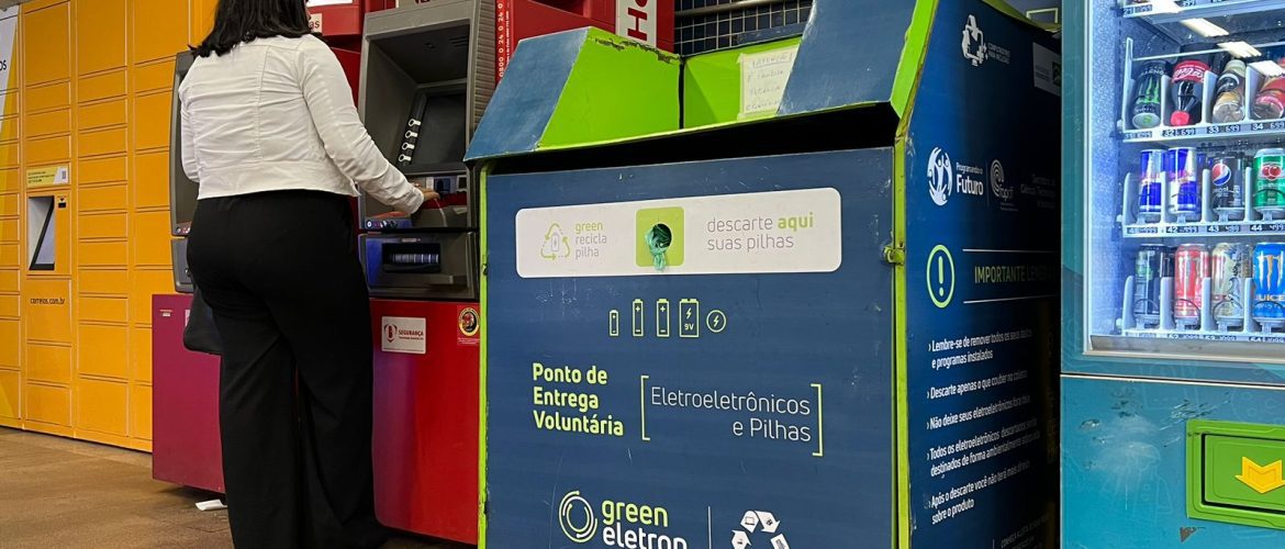 Novo ponto de coleta de lixo sustentável é inaugurado em Caxias do Sul