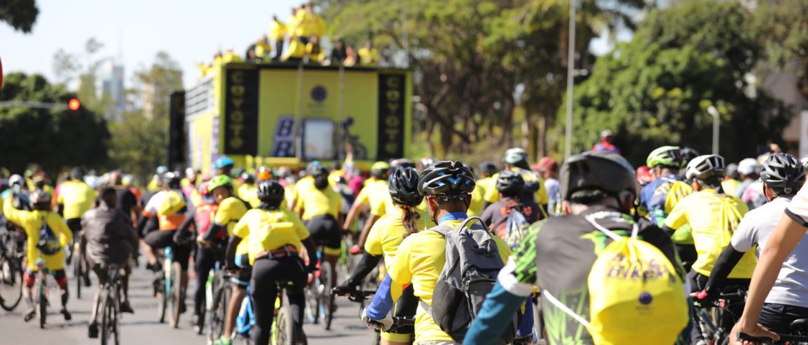 No Maio Amarelo, o passeio ciclístico será aos 20 anos de Águas Claras