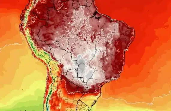 Onda de calor atinge todas as regiões do país