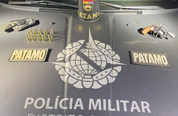 Prisão por porte ilegal de arma em Águas Claras