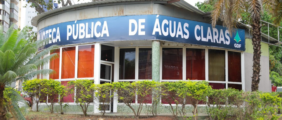 Biblioteca Pública de Águas Claras: local para estudos e leitura