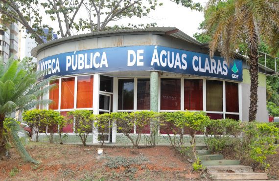 Biblioteca Pública de Águas Claras: local para estudos e leitura