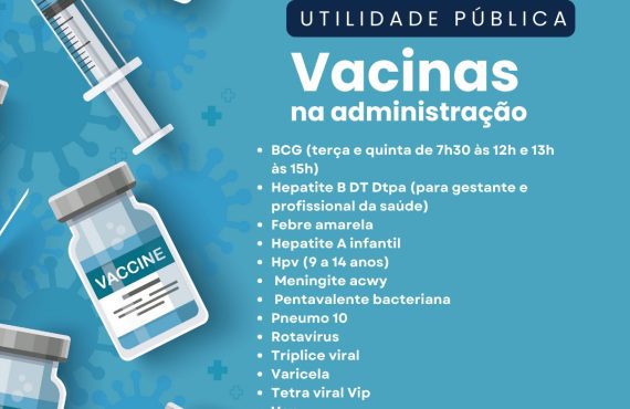 Você Sabia?! Águas Claras possui uma sala de vacinação