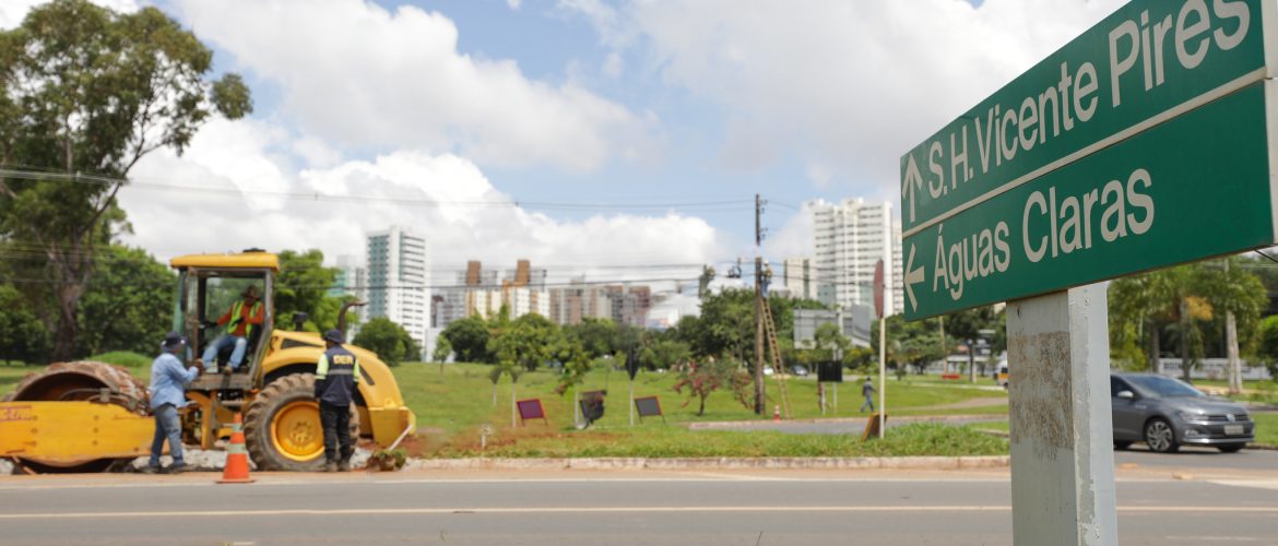 Novo Retorno Promete Reduzir Congestionamentos entre Águas Claras e Park Way