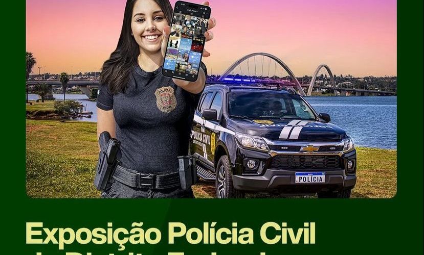 Exposição da PCDF em Águas Claras