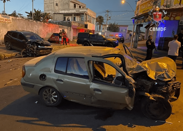 Motorista morre após perseguição próximo a Águas Claras