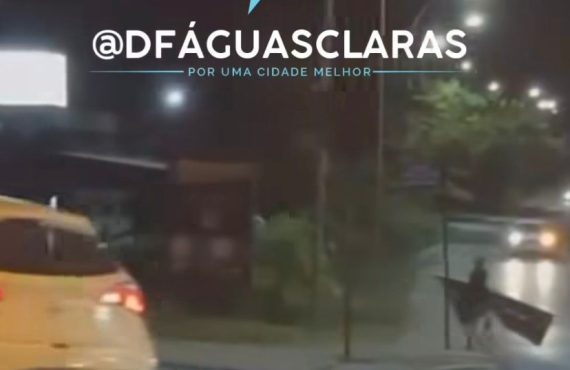 Furto de toldo e caixas de som em Águas Claras