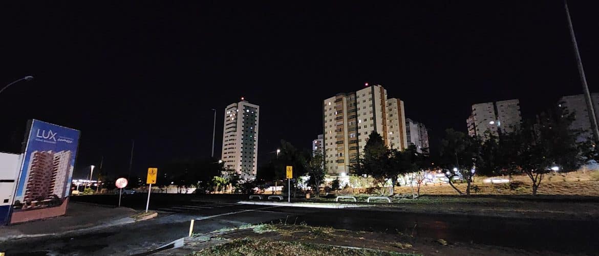 Problemas de iluminação na Avenida Boulevard Norte