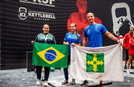 Kettlebell: Família de Águas Claras é destaque nacional no esporte