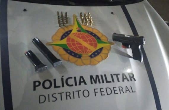 Homem é preso em flagrante por porte ilegal de arma