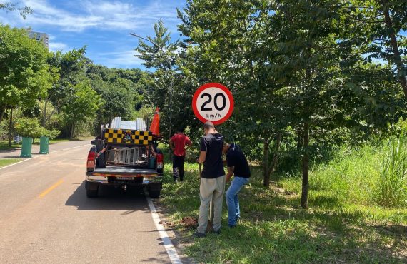 Parque Ecológico ganha novas sinalizações