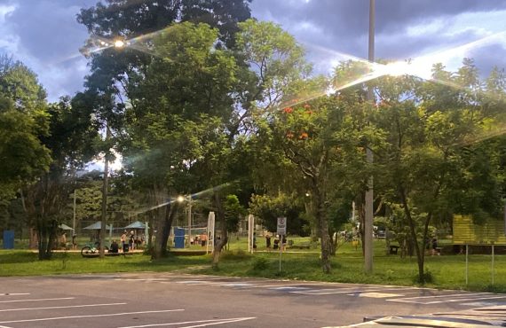 Parque Ecológico recebe novas luminárias